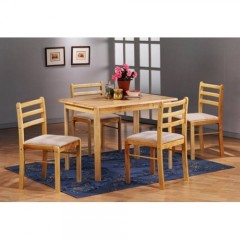 Louisiana Dining Set Table with 4 Chairs